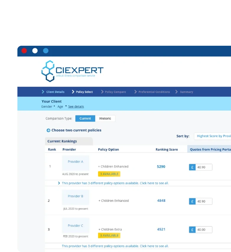 CIExpert screenshot
